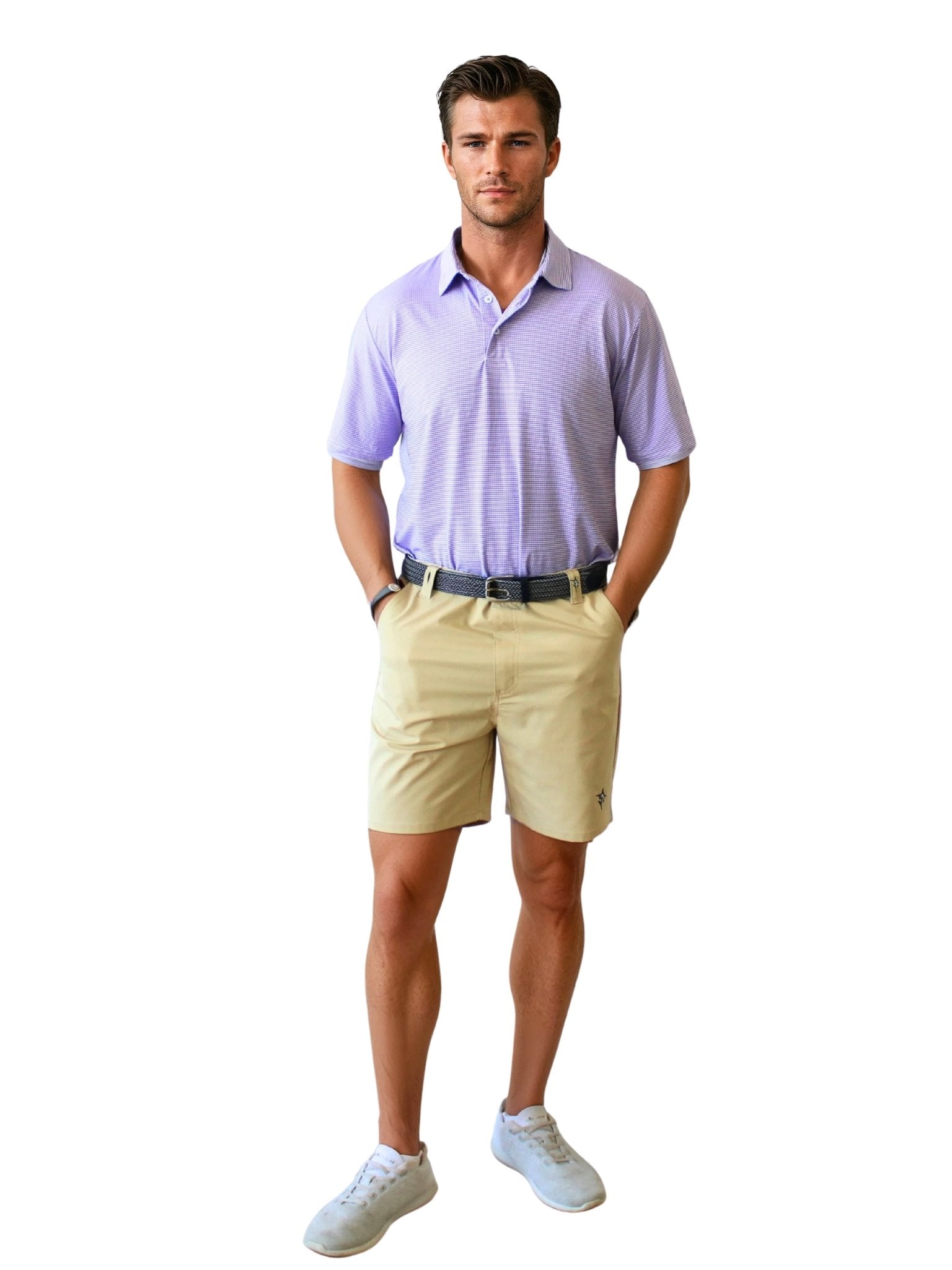 Vineyard Polo – Lavender | Lightweight Performance Polo - Triniskies