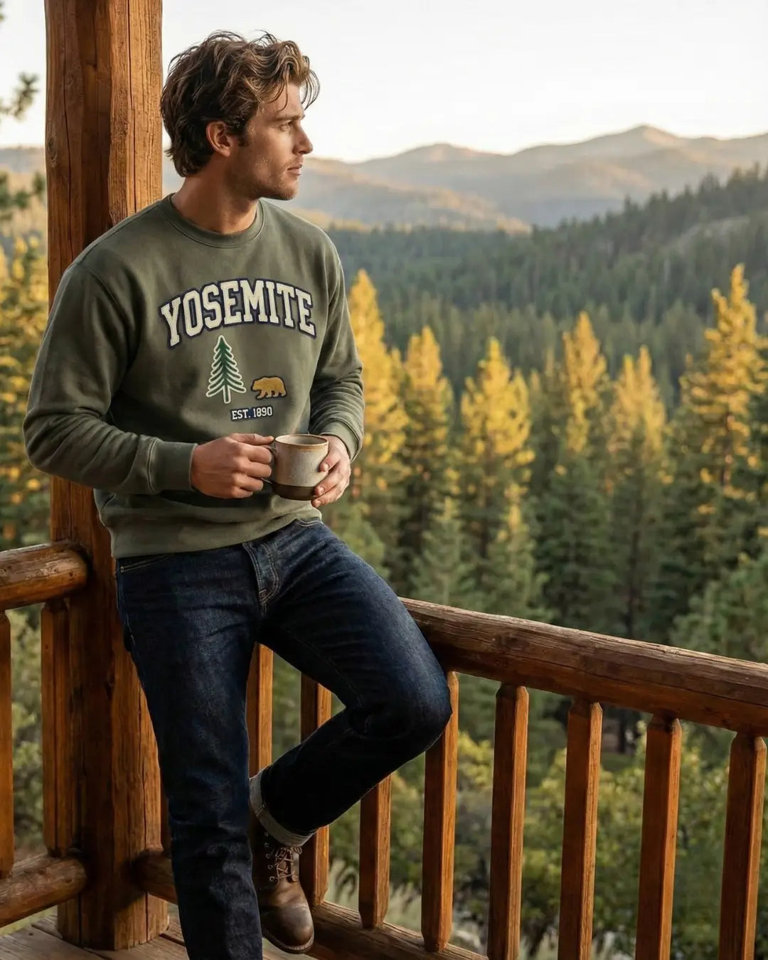 Men's heritage outdoor apparel — tees, hoodies, and embroidered hats by Trini Skies