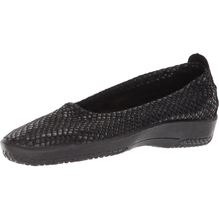 Arcopedico Women's Black Slip-On Flats Size 8.5 Travel Comfort