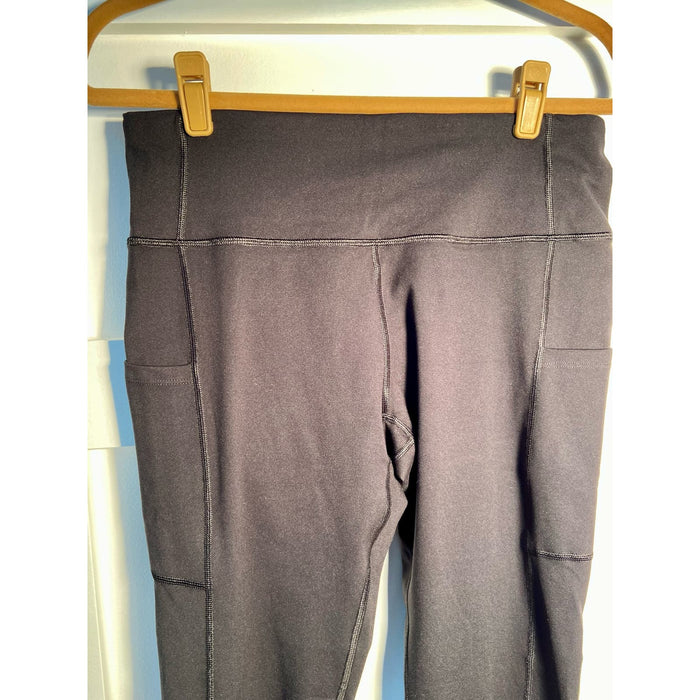 Ewedoos Women’s Black Yoga Pants with Side Pockets * WJ27
