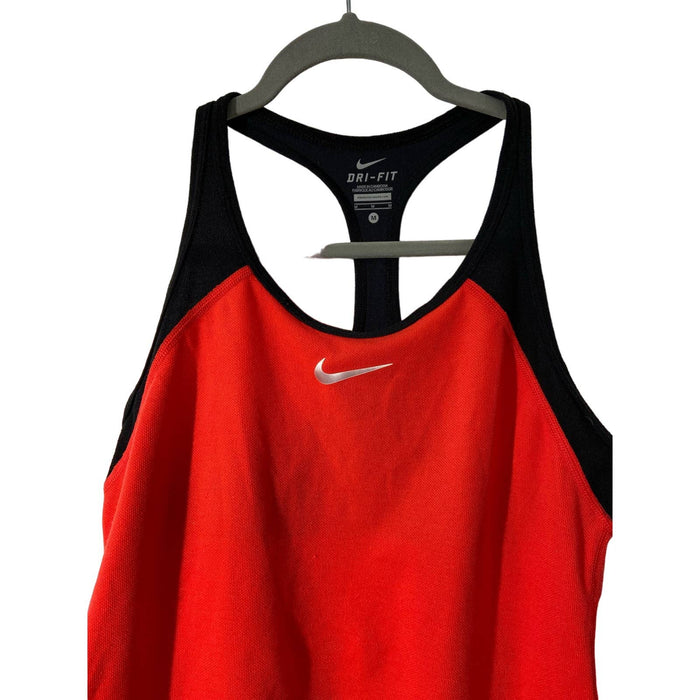 Nike Womens Dry Fit Tank Top - Orange/Black