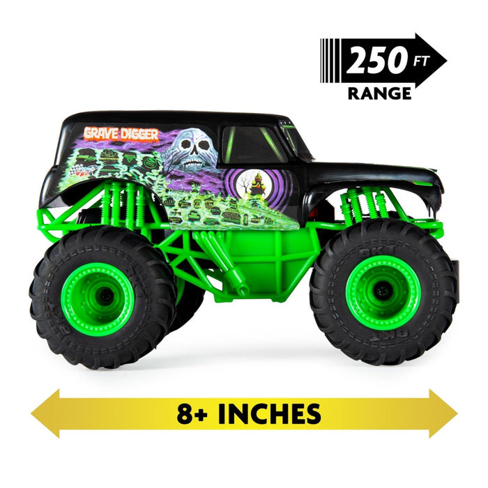 Monster Jam Grave Digger RC Truck 1:24 Scale Remote Control Monster Truck