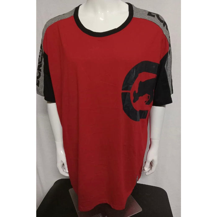 "Ecko Unltd Men's Black Red Short Sleeve T-Shirt - 2XL 169"