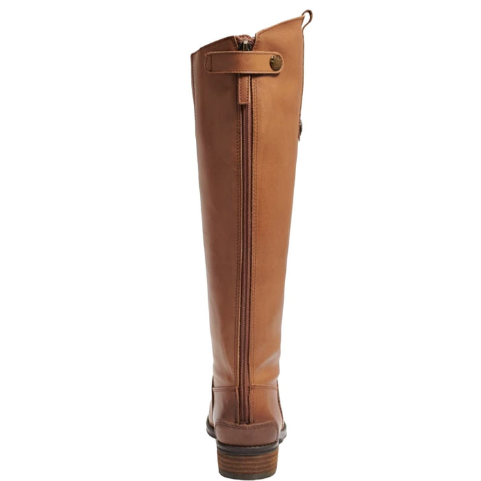 Sam Edelman Womens Calf Leather Riding Boot Whisky Leather, Size 7W - $199 MSRP