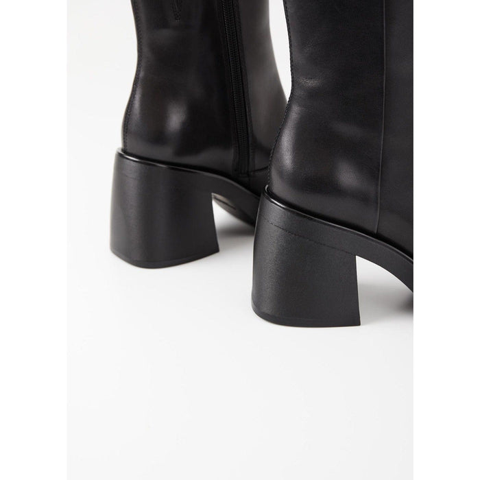 Vagabond Brooke Boots – Retro-Inspired Black Leather Platform Boots