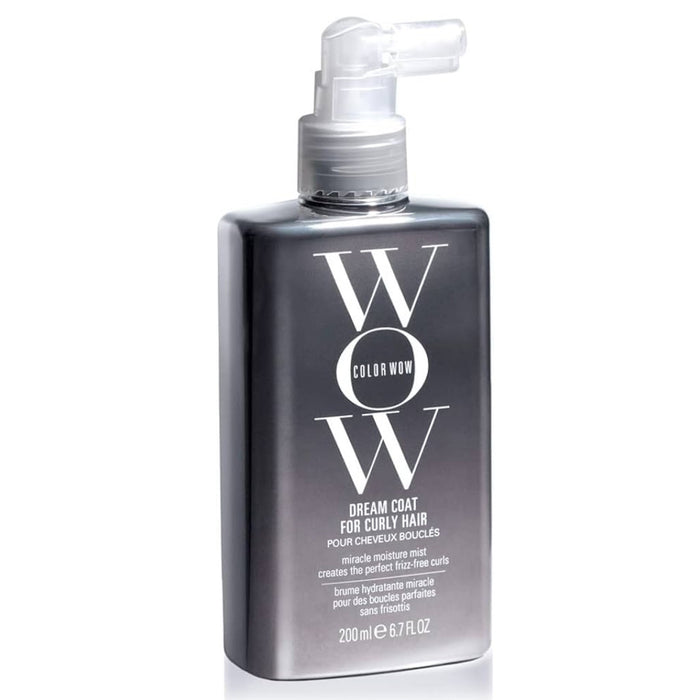 COLOR WOW Dream Coat for Curly Hair, Frizz-Free Moisture-Boosting Curl Spray