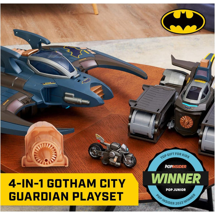 DC Comics Batman Gotham City Guardian 4-in-1 Transformation Batman Figure
