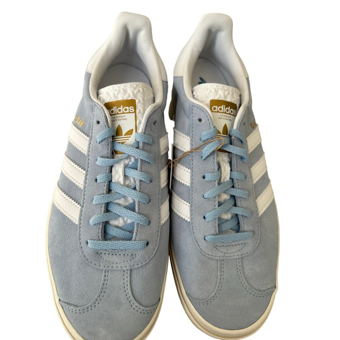 Adidas Gazelle Bold Low Top Sneakers – Clear Sky Blue SZ 10 Womens Shoes