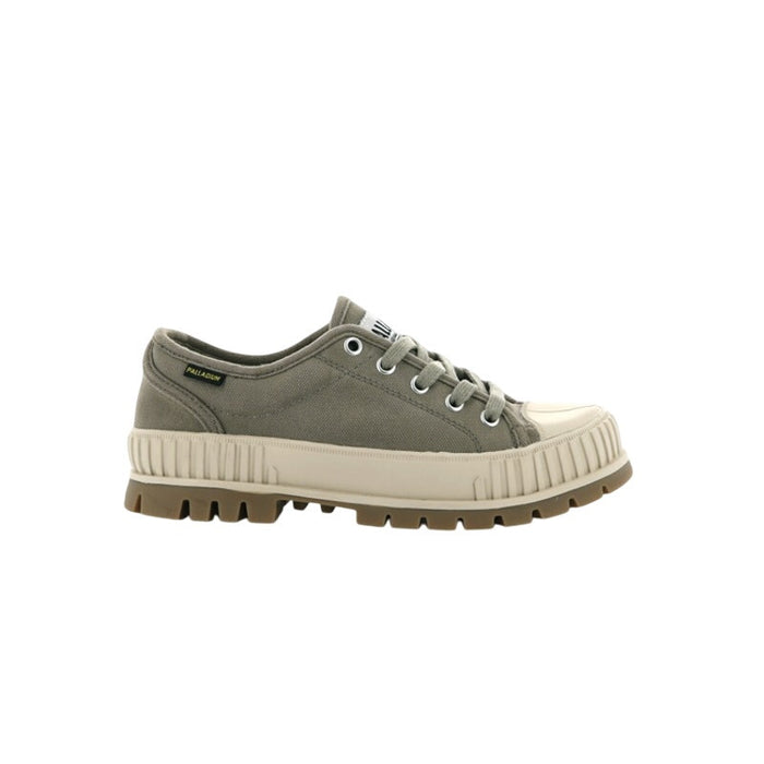 Palladium Pallashock OG Green Canvas Unisex Sneakers - Casual Iconic Style