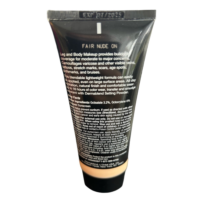 Dermablend Leg and Body Makeup Foundation SPF 25 - Fair Nude On