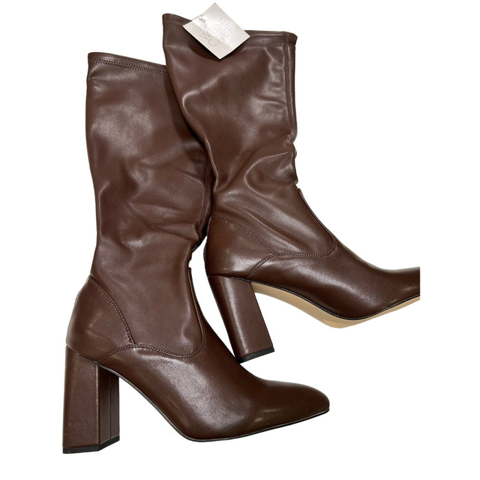 FRANCO SARTO Katherine Knee High Boots 11 M Wide Calf MSRP $170