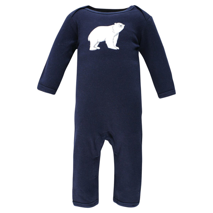 Hudson Baby Cotton Coveralls, Polar Bear Baby Clothes, 24 Months K30 *