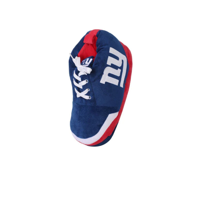 "FOCO New York Giants Plush Sneaker Slipper - Men's - Small, Cozy NFL Footwear"