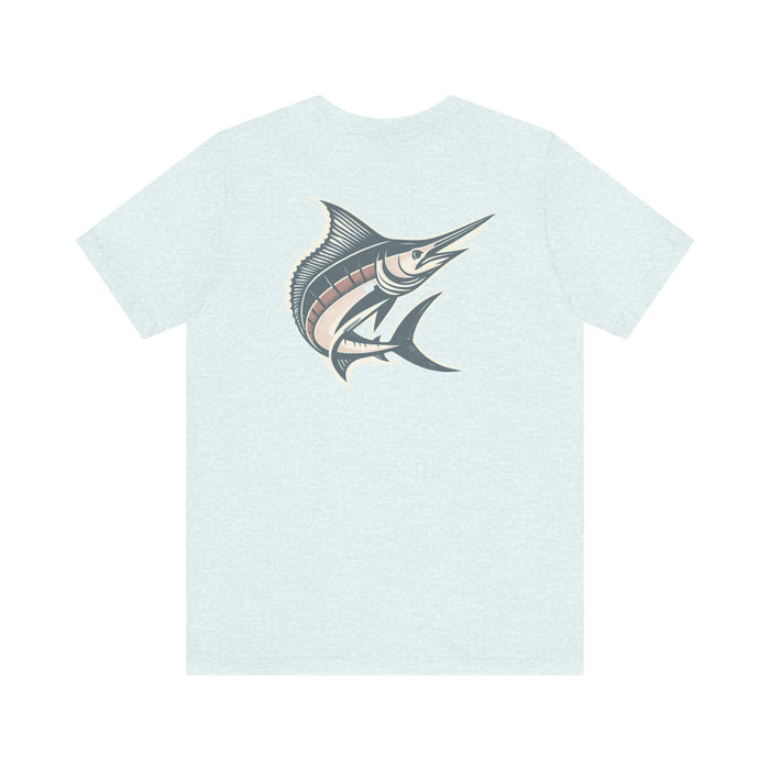 Wrath of the Marlin: Legend of the Sea Unisex Tee - Cotton Tshirt Fishing Shirt, Nature Lovers, Great Gift Idea, Mom Gift, Girlfriend Gift