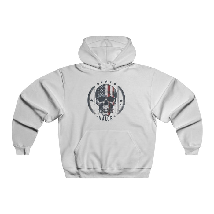 Valor Skull Hoodie  Embrace Your Inner Warrior in Style!