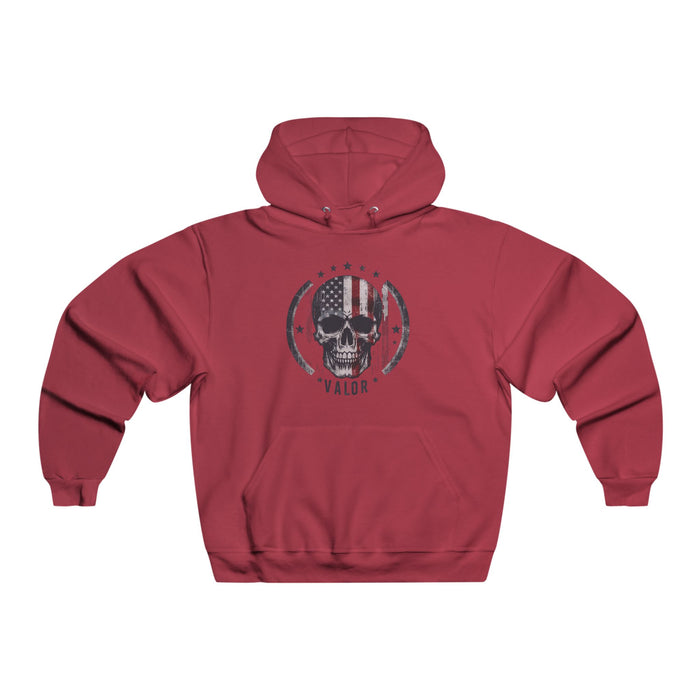 Valor Skull Hoodie  Embrace Your Inner Warrior in Style!