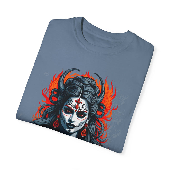 Kali the Destroyer Hindu Goddess SAVAGE Unisex Garment-Dyed T-Shirt Comfort Colors Great Gift Idea Stylish and Trending