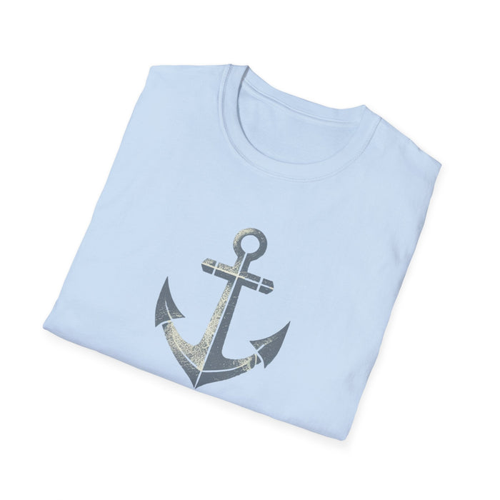 Captain Tee Stylish Nautical Seaside Anchor Tee | Unisex Soft-Style Comfort Shirt Great Gift, Husband Gift, Boyfriend Gift, Boat shirt