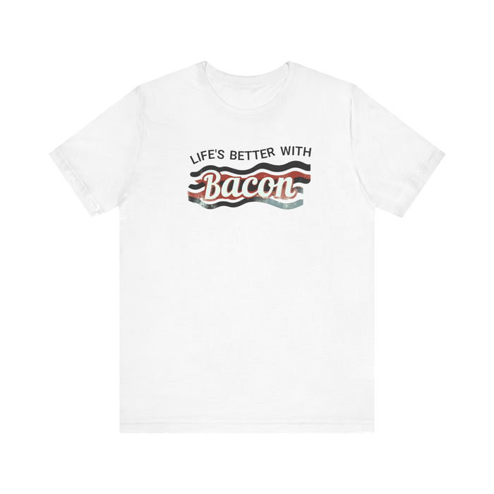 Life's Better With Bacon!!! Dive into Fun with Our Classic Tee! Bacon Lovers!