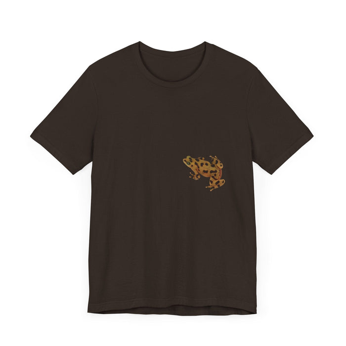 Panamanian Golden Frogs Tee - Our Rainforest Natives of Panama Frog Short, Animal Shirt, Endangered Species Gift Idea Mens Gift, Womens Gift