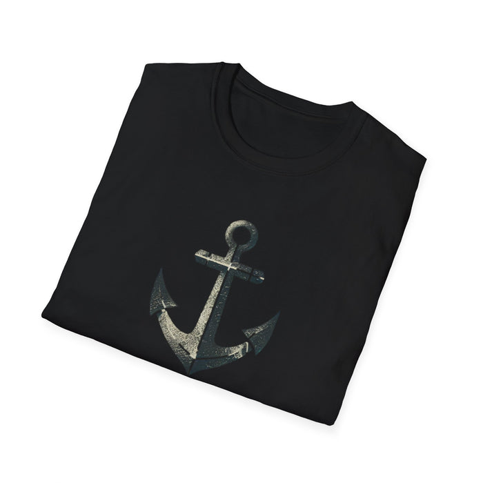 Captain Tee Stylish Nautical Seaside Anchor Tee | Unisex Soft-Style Comfort Shirt Great Gift, Husband Gift, Boyfriend Gift, Boat shirt