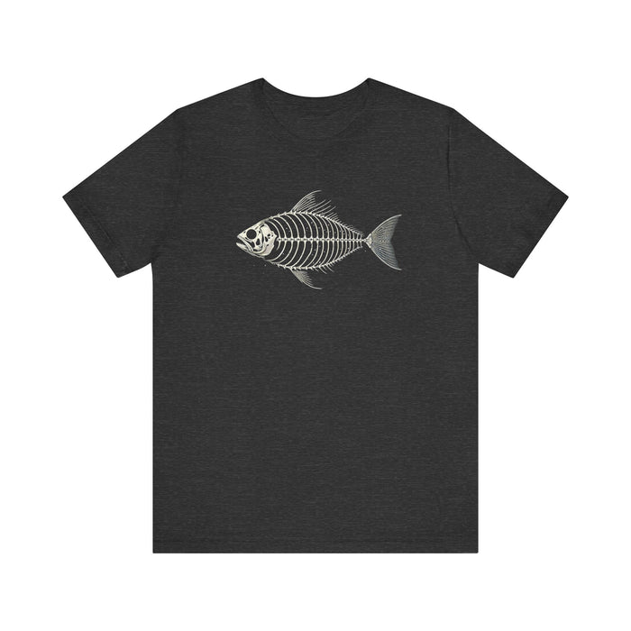 Fishing Skeleton Unisex Tee - Your Next Favorite! Great Gift, Dad Gift, Boyfriend Gift, Papa Gift, Mom Gift