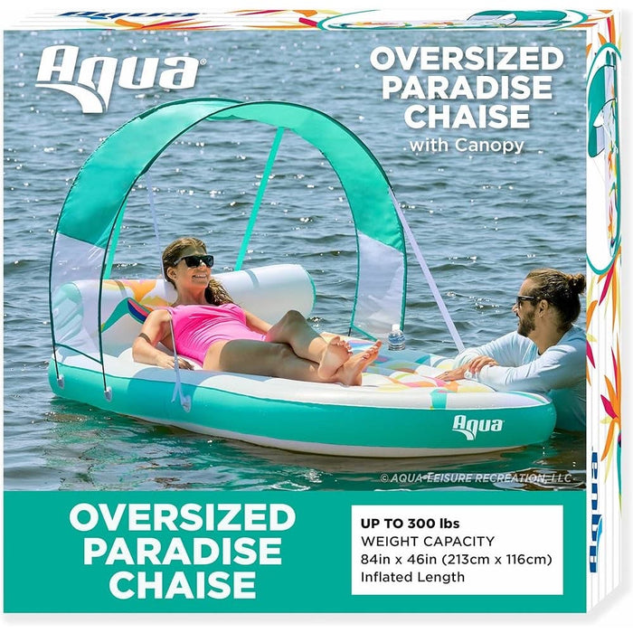 Aqua Premium Convertible Pool Float  Lounge – Extra Large inflatable