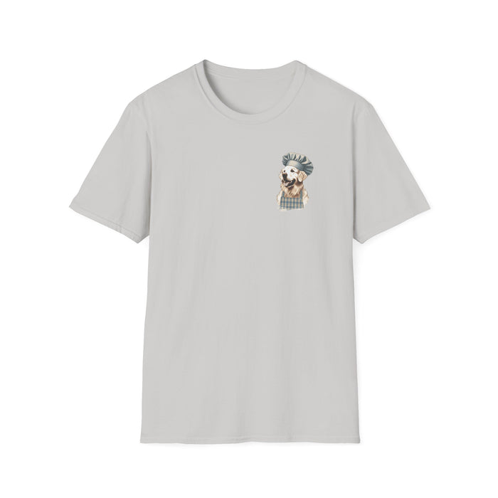 Golden Chef Culinary Adventures Tee | We Love Our Golden Retrievers