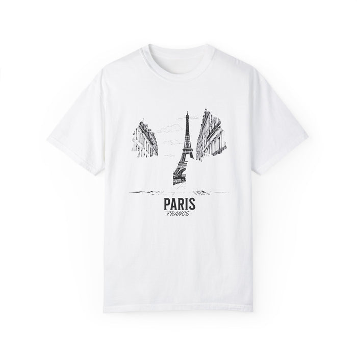 Paris, France T-Shirt Comfortable Casual Travel & Outdoor Adventure Tee