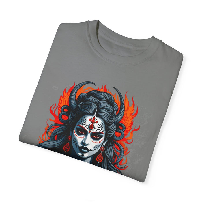 Kali the Destroyer Hindu Goddess SAVAGE Unisex Garment-Dyed T-Shirt Comfort Colors Great Gift Idea Stylish and Trending