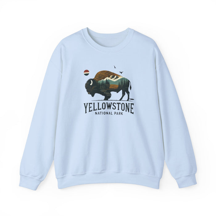 Yosemite National Park Unisex Heavy Blend Crewneck Sweatshirt Camping Sweatshirt Womens Sweatshirt Mens Sweatshirt