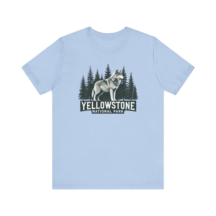 Yellowstone National Park Unisex Jersey Short Sleeve Tee Camping Tshirt Hiking Explore