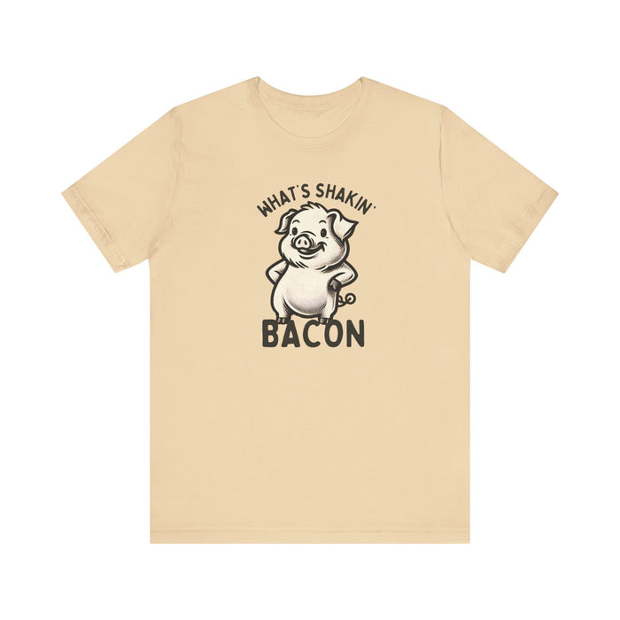 What's Shakin' Bacon? Dive into Fun with Our Classic Tee! Bacon Lovers!