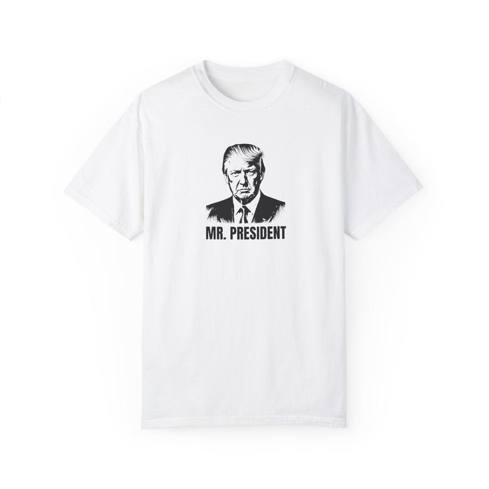 Mr. President T-Shirt Featuring President Elect Donald Trump Bold Patriotic Apparel