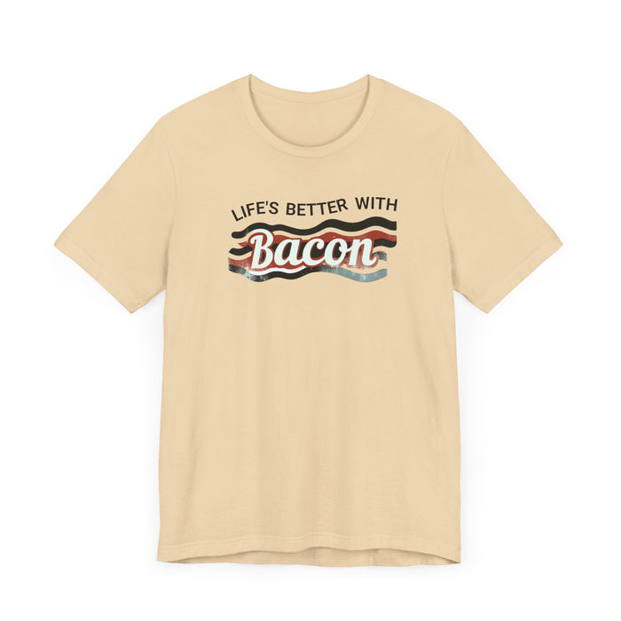 Life's Better With Bacon!!! Dive into Fun with Our Classic Tee! Bacon Lovers!