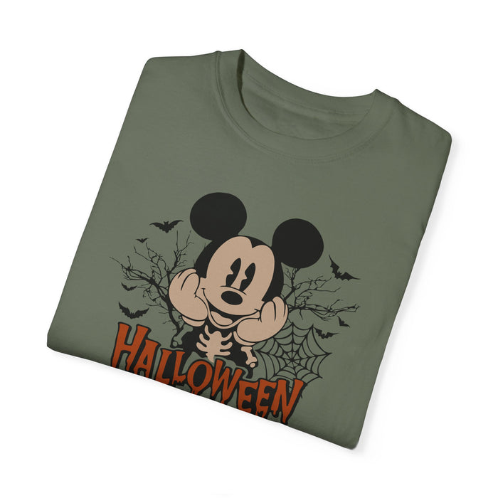 Happy Halloween Mickey Mouse Comfort Colors 1717 Garment-Dyed T-Shirt Halloween TshirtWOmens Gift Mens Gift Holiday Gift Mickey Tee