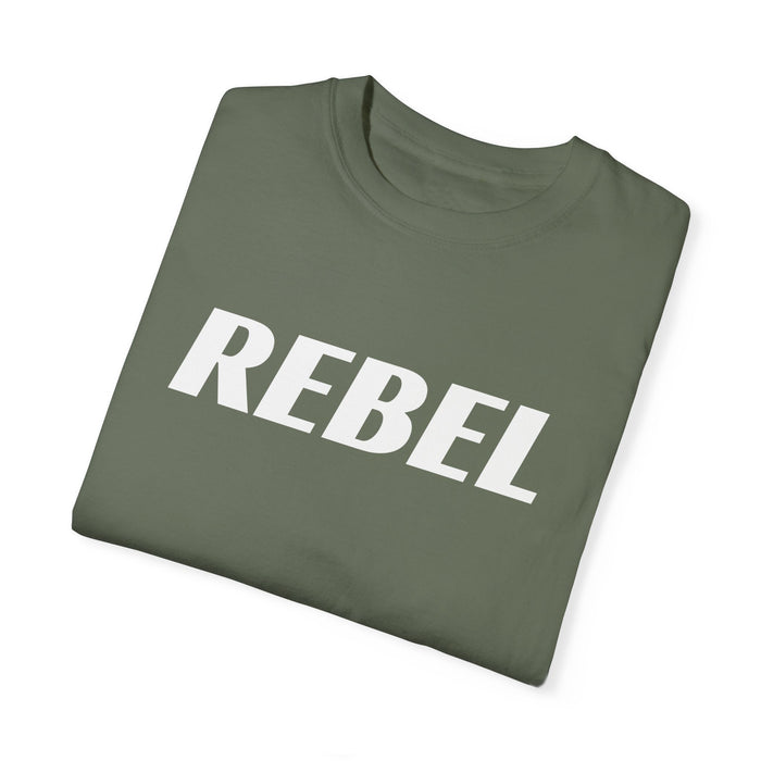 Rebel Tee, Feminist Womens Rights Advocate Tee Rebel Unisex Comfort Colors 1717 Garment-Dyed T-Shirt Womens Tshirt Great Gift Idea