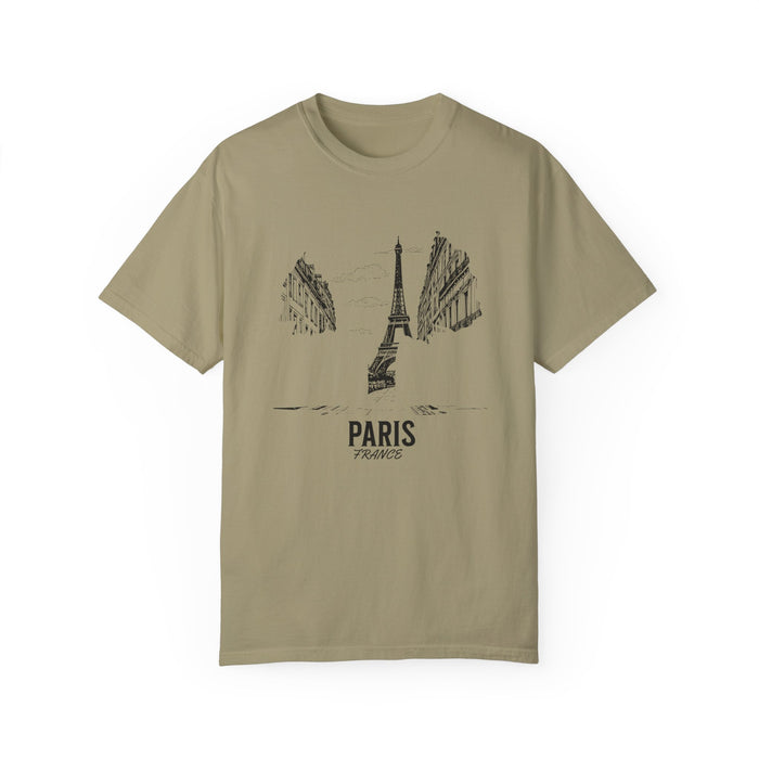 Paris, France T-Shirt Comfortable Casual Travel & Outdoor Adventure Tee