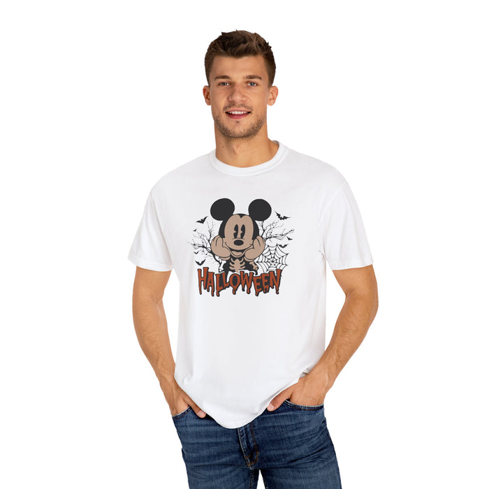 Happy Halloween Mickey Mouse Comfort Colors 1717 Garment-Dyed T-Shirt Halloween TshirtWOmens Gift Mens Gift Holiday Gift Mickey Tee