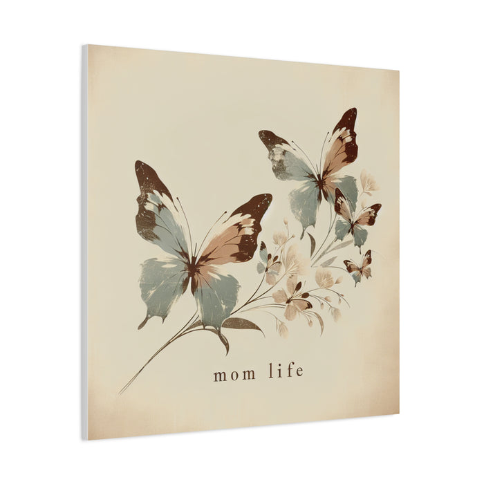 The Beauty of Mom Life Canvas Picture, Stretched Great Gift, Sister Gift, Mom Gift, Daughter Gift, Mothers Day Gift