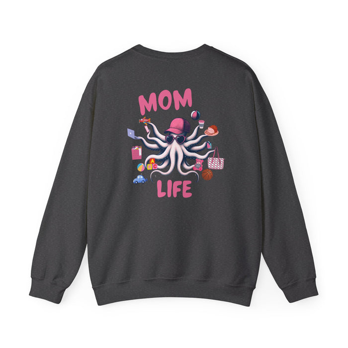 Mom Life Juggling Act and Loving It Octopus Sweatshirt Comfy Cozy and all Cotton