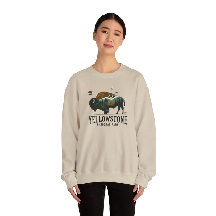 Yosemite National Park Unisex Heavy Blend Crewneck Sweatshirt Camping Sweatshirt Womens Sweatshirt Mens Sweatshirt