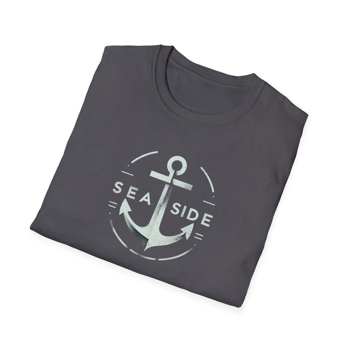 Stylish Nautical Seaside Anchor Tee | Unisex Soft-Style Comfort Shirt Great Gift, Husband Gift, Boyfriend Gift, Boat shirt