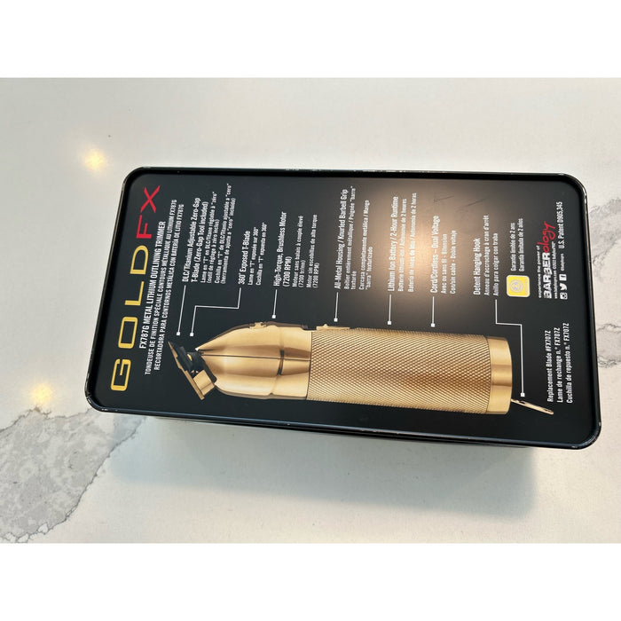 BaBylissPRO FX+ Professional Barber Cord/Cordless Hair Trimmers - GOLDFX+