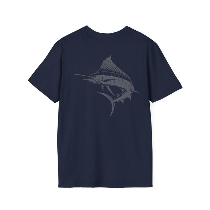 Big Game Fishing T-Shirt | Unisex Soft-Style Comfort Tee Husband Gift, Marlin Tshirt, Boyfriend Gift, Wife Gift, Girlfriend Gift, Nautical