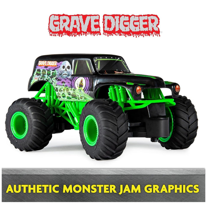 Monster Jam Grave Digger RC Truck 1:24 Scale Remote Control Monster Truck