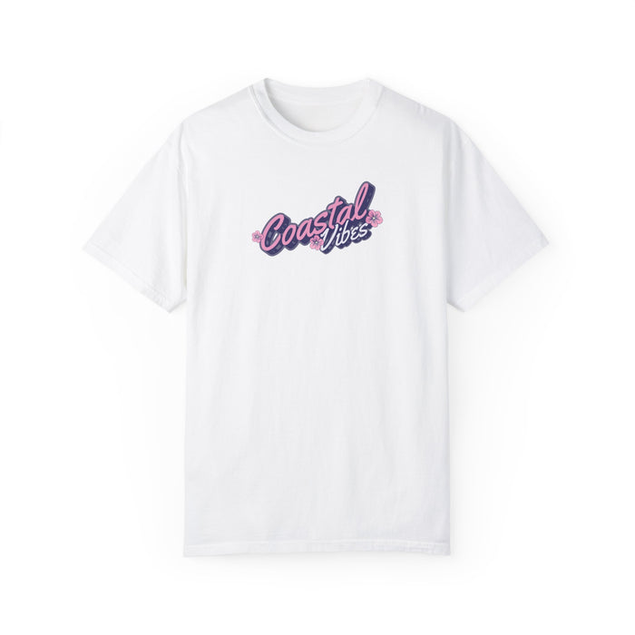 Copy of Beautiful Hibiscus Aloha Garment-Dyed Unisex T-shirt: Cozy, Durable, Customizable Great Gift Flower Shirt Vacation Tshirt