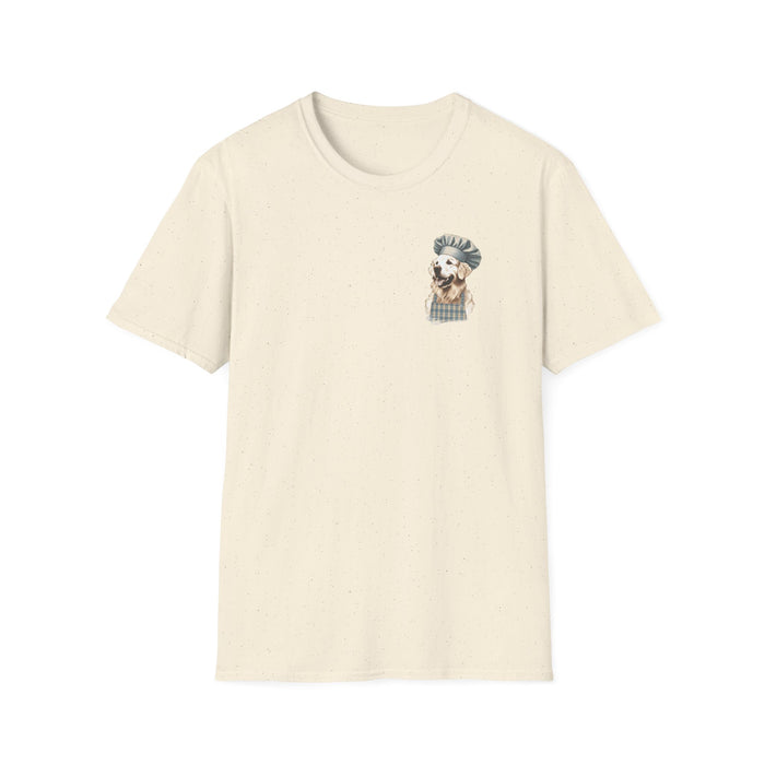 Golden Chef Culinary Adventures Tee | We Love Our Golden Retrievers