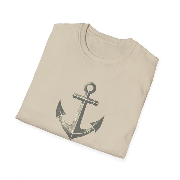 Captain Tee Stylish Nautical Seaside Anchor Tee | Unisex Soft-Style Comfort Shirt Great Gift, Husband Gift, Boyfriend Gift, Boat shirt