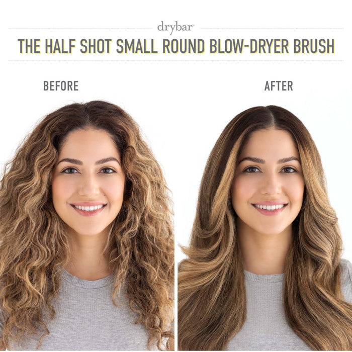 Drybar The Half Shot Small Round Blow-Dryer Brush 1.5" Barrel Precision Styling